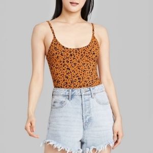 Aninal Print BodySuit